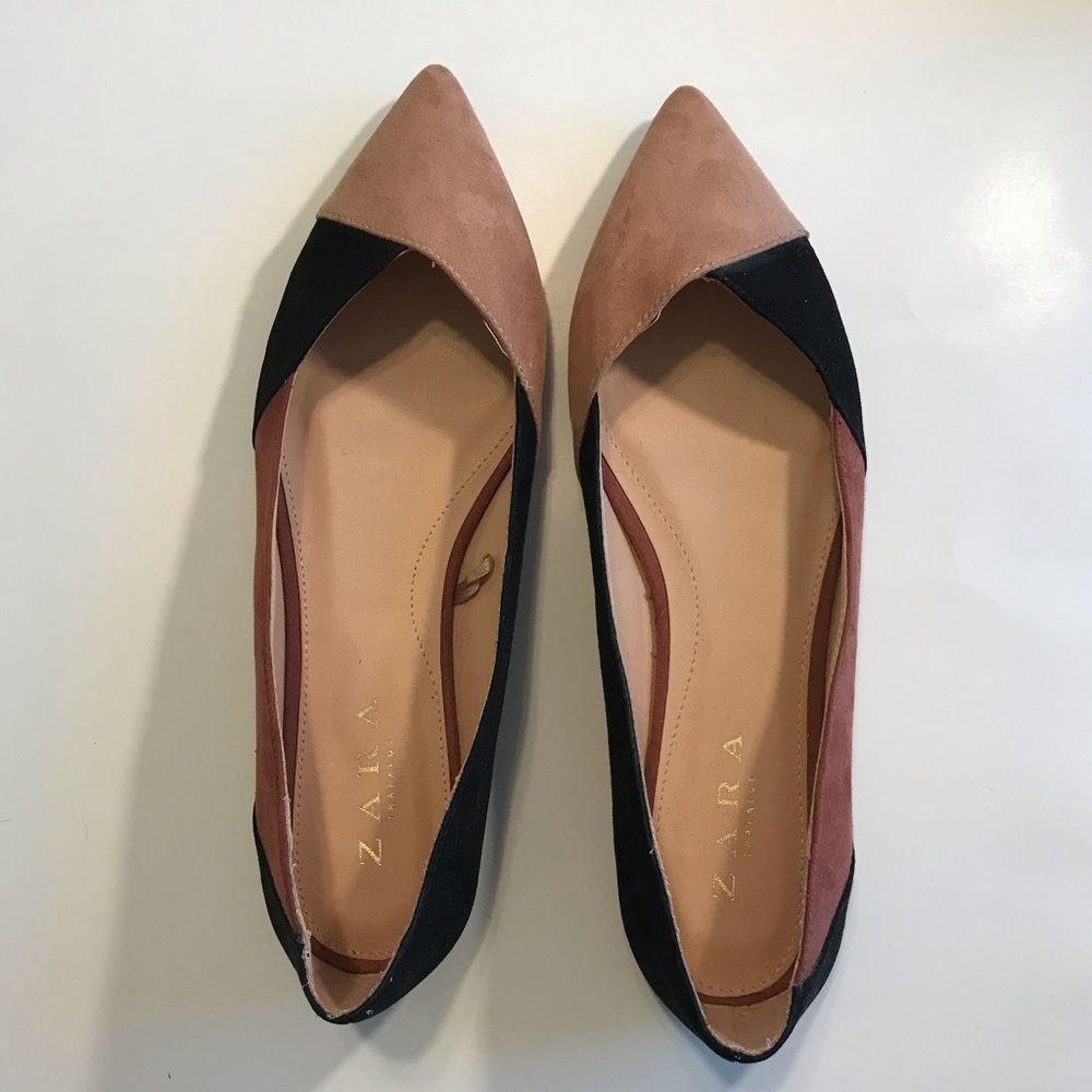 Zara Pointed toe flats